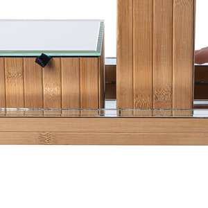 Juego de Quemadores de Incienso Cuadrados de Bambú con Soporte de Vidrio, Quemador de Incienso Moderno para Aromaterapia, Decoración para el Hogar y Meditación, Exportación - Product Image 4