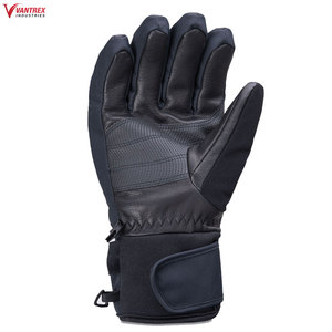 Guantes de Invierno de Diseño Moderno, Cálidos e Impermeables, de Cuero Vacuno, Unisex, para Esquí y Snowboard - Product Image 5