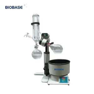 Biobase Chine évaporateur rotatif RE-2010 évaporateur horizontal rotatif pompe à vide utiliser alarme anti-corrosion pour laboratoire et cliniques