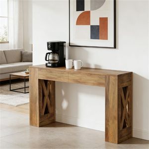 Consolle con Spazio di Archiviazione per Utilizzo come Tavolino da Divano o Tavolo d'Ingresso - Product Image 4