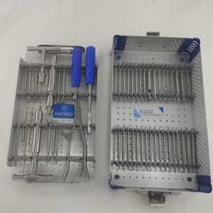 Juego de Instrumentos Quirúrgicos Ortopédicos de Acero Inoxidable de Primera Calidad, Kit de Extracción de Tornillos Rotos, Extractor de Tornillos Quirúrgicos con Estuche, CE ISO - Product Image 1