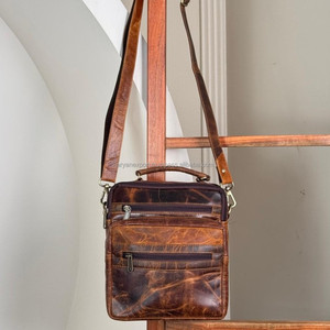 2025 New Customized Travel <b>Shoulder</b> <b>Bag</b> Genuine Leather Trendy Fashion <b>Men's</b> Messenger <b>Bag</b> Designer Small Crossbody <b>Bag</b> for <b>Men</b> - Product Image 4