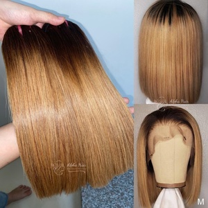 Extensiones de cabello humano a granel de cabello liso de hueso de extremo saludable de alta calidad de doble estiramiento Extensiones de belleza Frontal de encaje - Product Image 2