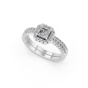 Bague en argent 925 avec diamant de laboratoire pour femme, certifiée IGI, fabricant de bijoux fins éthiques RJC ODM OEM, vente en gros E201103_WB300937 - Product Image 1