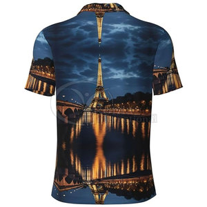 Camiseta Polo Sublimada para Hombre, Talla Grande, Diseño Personalizado, de Alta Calidad, Secado Rápido, Bajo MOQ, 2026 - Product Image 3
