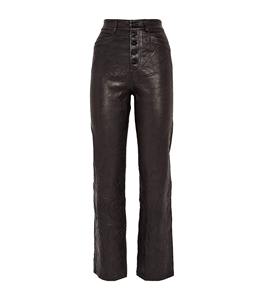 Pantalones de Pierna Recta de Satén Azul Brillante para Mujer, Cintura Media, Corte Regular, Largos, Antiarrugas, Casuales, para Verano - Product Image 2