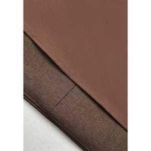 Jupe midi évasée élégante et moderne marron pour femme, taille haute, en polyester et élasthanne, décontractée, pour le bureau, RYAN - Product Image 6