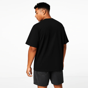 เสื้อยืดเปล่าคุณภาพสูงแบบกำหนดเอง เสื้อยืด unisex เสื้อยืดลำลอง เสื้อยืดผ้าฝ้าย ผู้ผลิตเสื้อยืดแบบ Private Label ทรงปกติ - Product Image 4