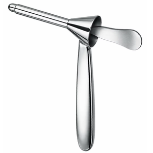 Vaginoscopio Infantil Huffman, Instrumento Pediátrico de Ginecología de Primera Calidad, Vaginoscopio de Acero Inoxidable, Otoscopio para Examen Vaginal Infantil - Product Image 1