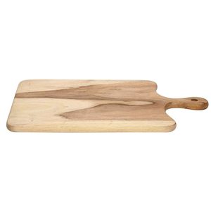 Planche à découper en bois attrayante avec poignée, écologique, plateau de service en bois fait main pour la vente en gros - Product Image 5