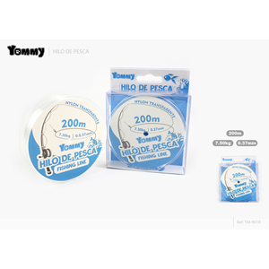 Filo da Pesca Yommy 200m 0.50mm Trasparente in Nylon - Product Image 4