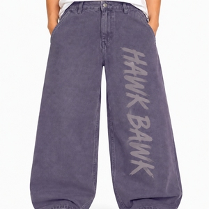 Pantalon ample pour homme, style décontracté, coupe ample, confortable, pour tous les jours, look moderne et urbain - Product Image 1