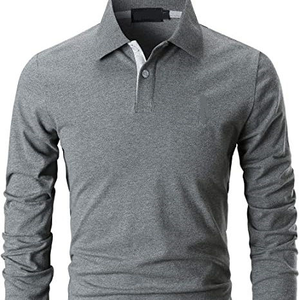 Polo de Diseñador para Hombre, Corte Ajustado, Algodón Elástico, Casual, de Lujo, con Logotipo Personalizado, Moda, Éxito de Ventas en el Mercado Estadounidense - Product Image 2