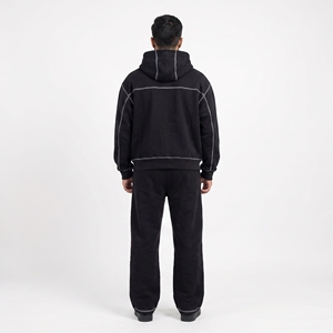 Chándales para Hombre de Forro Polar Técnico con Chándal Deportivo Negro, Chándal de Forro Polar Técnico, Chándal de Forro Polar para Invierno - Product Image 5