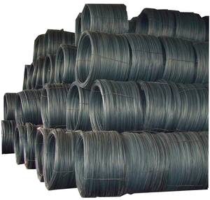 SAE1006 SAE1008 ASTM AISI Q195 6.5 มม.คาร์บอนต่ําสแตนเลสรีดร้อนรีดลวดเชือกทําเล็บ - Product Image 5