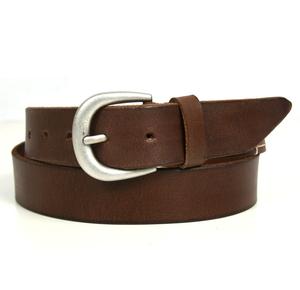 Ceinture unisexe en cuir véritable marron de haute qualité, tendance 2026, robuste, pour usage occasionnel, avec boucle en alliage durable - Product Image 5