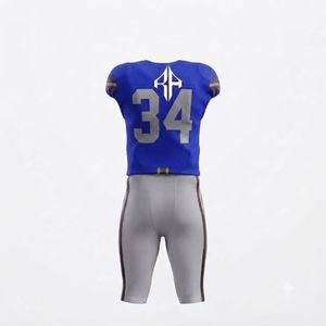 Conjunto de Jersey de Fútbol Americano para Hombre, 100% Poliéster, para Todas las Temporadas, Cuello en V, Impresión por Transferencia de Calor, Cómodo, RIVIAN ATLANTIC - Product Image 3