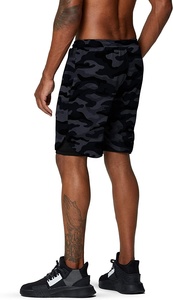Shorts de course double couche 2-en-1 pour hommes, collants de compression légers, anti-humidité, pour entraînement et fitness, couleur unie - Product Image 2