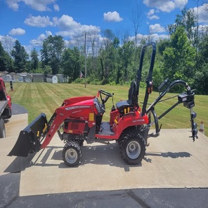 Tracteur compact haute performance GC1725M avec chargeur et pelle rétrocaveuse, système de pompe et de roulements de boîte de vitesses robuste pour travaux exigeants - Product Image 3