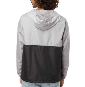 เสื้อแจ็คเก็ตวินด์เบรกเกอร์แบบมีฮู้ด ระบายอากาศได้ดี ผลิตจากไนลอน สำหรับผู้ชาย รับสั่งทำพร้อมพิมพ์ลาย  ไซส์ใหญ่พิเศษ เหมาะสำหรับกิจกรรมกลางแจ้ง - Product Image 4