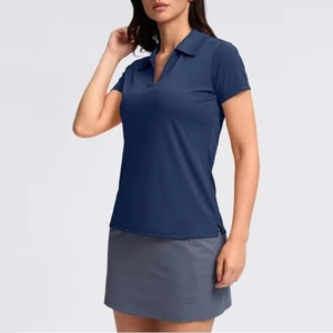 Camisetas Polo de Alta Calidad para Mujer, 100% Algodón, Ropa de Trabajo, Diseño Personalizado, Transpirables y Cómodas, Camisetas Polo Personalizadas - Product Image 6