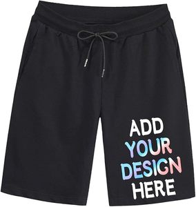 Conjuntos de Pantalones Cortos Personalizados para Hombre, Conjuntos Deportivos Casuales de Verano con Camisetas y Pantalones Cortos, Agrega Tu Propio Diseño - Product Image 3