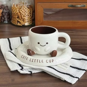 Mug à café en céramique édition limitée, motif de biscuits Graham, pour desserts et boissons, compatible lave-vaisselle et micro-ondes, réutilisable - Product Image 5