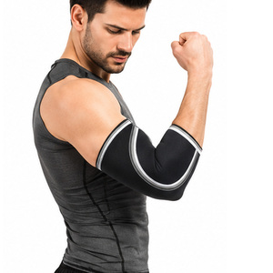 Manchons de protection pour coudes pour hommes, respirants et rembourrés, pour le sport, le fitness et l'entraînement – Vente en gros OEM et ODM - Product Image 5