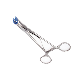 Surtechs Pince chirurgicale à embout en silicone atraumatique, à poignée annulaire, pour pansements et tampons, certifiée CE Classe I, manuelle - Product Image 5