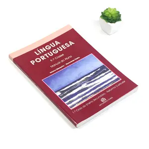 Customized Printing Softcover Portuguese Book Printing Perfect Binding Offset Paper Textbook Printing