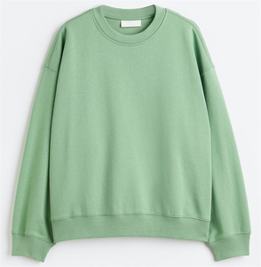 Sweat-shirt oversize pour homme en coton molletonné de qualité supérieure, coupe ample et décontractée, col rond, manches longues, style streetwear décontracté, chaud et confortable - Product Image 4