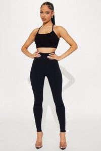 Leggings sans couture taille haute pour femme, effet push-up, contrôle du ventre, pour le sport, le yoga et le fitness – Vêtement de sport moulant très populaire - Product Image 2
