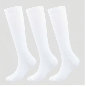 Chaussettes blanches pour hommes, toutes saisons, confortables, pour les sports de plein air - Product Image 4