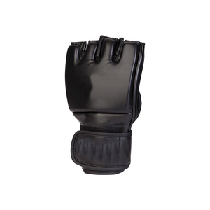 Gants de boxe MMA en cuir sur mesure avec rembourrage intérieur en gel, évacuation de l'humidité, fermeture auto-agrippante - Gants d'entraînement professionnels - Product Image 3