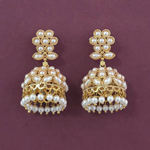 ต่างหูโบราณคุณภาพส่งออก ชุบทอง รุ่น 233303 - Product Image 2