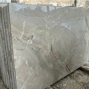 แผ่นหินแกรนิตสีเขียวออนิกซ์คุณภาพพรีเมียม ปรับแต่งได้ตามต้องการ ขนาดใหญ่ สำหรับตกแต่งผนังห้องครัว ห้องน้ำ วิลล่า และโรงพยาบาล ส่งออกจำนวนมากจากอินเดีย - Product Image 1