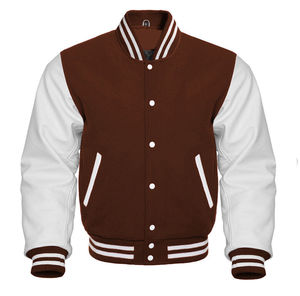Collection de vestes bomber pour hommes, élégantes, respirantes, écologiques, style universitaire et lycéen, avec logo brodé - Product Image 1