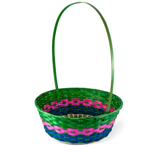 Colorful Wholesale <b>Easter</b> <b>Baskets</b> Top Selling Cheapest Price Empty Natural Bamboo <b>Basket</b> for <b>Gifts</b> Holidays - Product Image 4