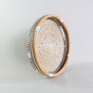 Juego más vendido de 3 cestas de almacenamiento de algas marinas naturales ecológicas para exportación a granel - Product Image 6