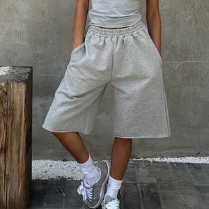 Pantalones Cortos Deportivos Personalizados para Hombre, 100% Algodón, Resistentes, Estilo Urbano, Transpirables, de Secado Rápido, con Cordón Ajustable - Product Image 3