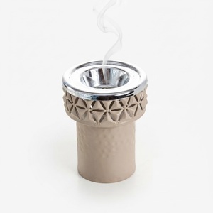 Wholesale Hollow Carved Metal Bakhoor Burner Arabic Style Mabkhara Luxury <b>Oud</b> <b>Incense</b> Burner Holder For Home Aromatherapy Decor - Product Image 2