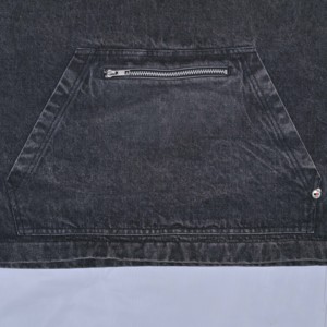 Sudadera con Capucha de Forro Polar Estampada Detroit 313 para Hombre, Oversize, Estilo Urbano Casual, con Bolsillo Frontal, Diseño Lavado Ácido, Bordado, Invierno - Product Image 4