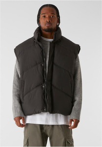 Chaqueta Acolchada sin Mangas para Hombre, Personalizable, Informal, para Uso en Exteriores, con Cierre de Cremallera y Bolsillos Laterales, a Prueba de Viento - Product Image 1