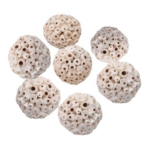 Bola decorativa hecha a mano Sola Flor de madera Sola Flor decorativa Sola Producto más vendido Echo Friendly - Product Image 2