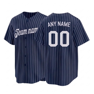 Wholesale Custom Men's <b>Baseball</b> and Softball Jerseys Unisex Sportswear with Embroidery Plus Size Breathable for Adults team top - Product Image 1