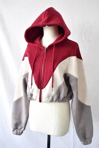 New Stylish Cheap Hot Selling Hooded <b>Crop</b> Top New Arrival Best Fashion Women's Plus Size Breathable Front Logo 2025 - Product Image 3