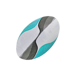 Ballon de rugby de haute qualité, écologique, personnalisé, cousu à la main, avec logo et design professionnels - Product Image 2
