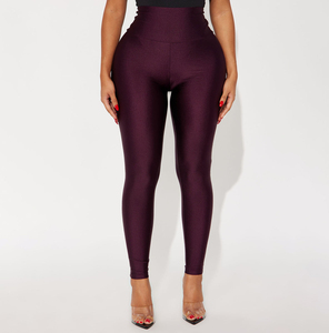 Leggings de sport et yoga sans couture grande taille XL pour femmes, personnalisables avec logo, qualité supérieure, collection 2026 - Product Image 1