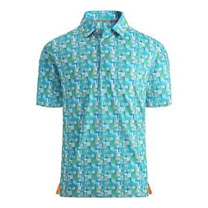 เสื้อยืดผู้ชายแบบสวมใส่สบาย พิมพ์ลายดิจิตอลตามสั่ง ขายส่ง ผ้าคอตตอนผสมสแปนเด็กซ์ ระบายเหงื่อ แห้งเร็ว แขนสั้น - Product Image 1