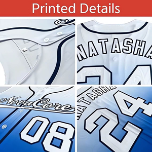 ชุดเสื้อเบสบอลซอฟต์บอลคุณภาพสูงสำหรับผู้ชาย พิมพ์ชื่อและหมายเลขได้ตามต้องการ ระบายอากาศได้ดี แห้งเร็ว ผลิตจากโพลีเอสเตอร์ 100% แบบไม่มีแขน เนื้อผ้านุ่ม - Product Image 4